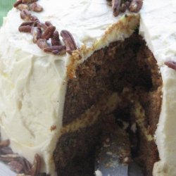 Pumpkin Spice Cake With Cream Cheese Frosting recipe