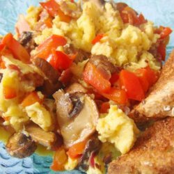 Bakinbaby's Egg & Mushroom Breakfast recipe