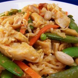 Spicy Ramen Skillet Thai Style recipe