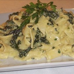 Spinach Pappardelle recipe