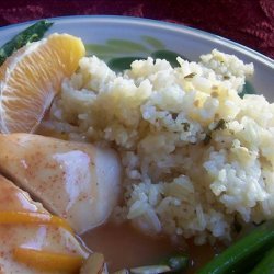Toasted Garlic Rice with Herbs and Lime recipe