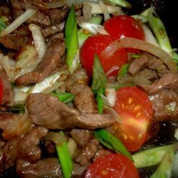 Beef and Tomato Stir-Fry recipe