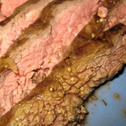 Mustard Herb Flank Steak recipe