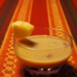 Spiced Fruit and Cream Soup recipe