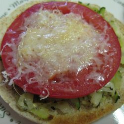 Grilled Zucchini Parmesan Sandwiches recipe