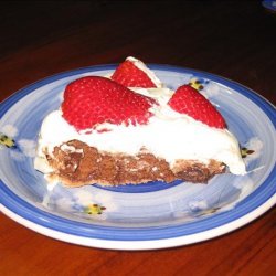Chocolate Pavlova With Raspberries recipe