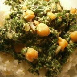 Spinach and Chickpea Ragout recipe