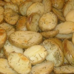 Rosemary Garlic Roasted Potatoes recipe