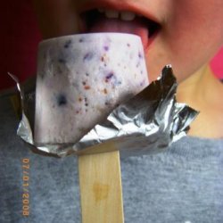 Blueberry Popsicles recipe
