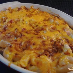 Macaroni & Cheese With Ham recipe