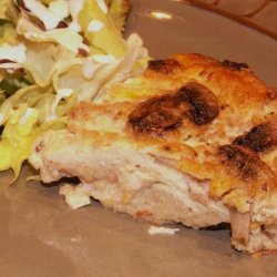 Chicken and Corn Impossible Quiche recipe