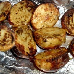Roasted Potato Wedges with Herbs recipe