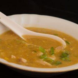 Chinese Chicken and Corn Soup (Egg Drop) recipe
