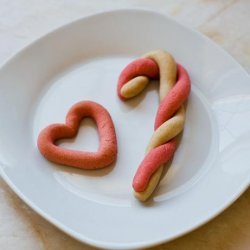 Candy Cane Cookies (Or Cutouts!) recipe