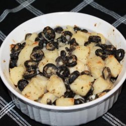 Crushed Potatoes and Olives recipe