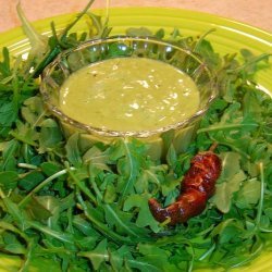 Field Greens With Red Chili Dressing recipe