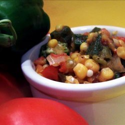 Corn Okra and Tomatoes recipe