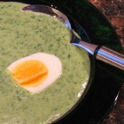 Finnish Spinach Soup (Pinaattikeitto) recipe