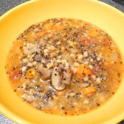 Mushroom and Quinoa Soup recipe