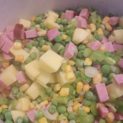 Awesome Ham, Pea and Potato Soup recipe