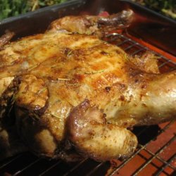 Topsy Turvy Crispy Roast Chicken With Salt Crust Seasoning recipe