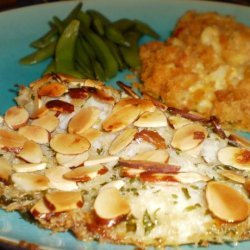 Baked Trout Amandine recipe