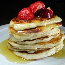 Pancakes With Blood Orange Honey Sauce recipe