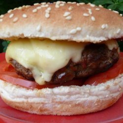Dog' N Suds Grilled Pizza Burgers recipe