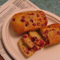 Lennie's Cranberry Mandarin Mini Loaves recipe