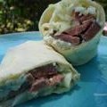 Roast Beef and Blue Cheese Wraps recipe