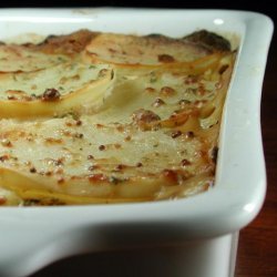 Scalloped Garlic Potatoes recipe