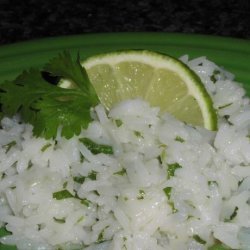 Butter Lime Cilantro Rice recipe