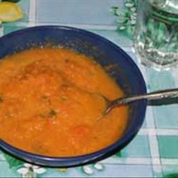 Carrot and Coriander Winter Soup recipe