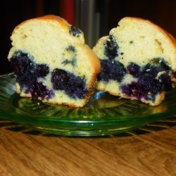 Whole Grain Blueberry Muffins recipe