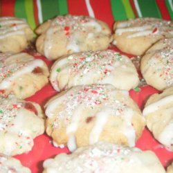 Peppermint Shortbread Cookies recipe