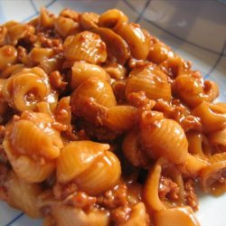Nina's Macaroni Beef Skillet recipe