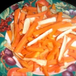 Roasted Squash, Parsnips & Carrots recipe
