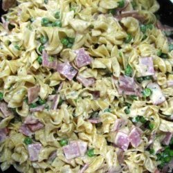 Ham and Noodle Skillet recipe