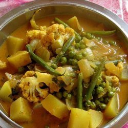 Quick Curried Vegetables recipe