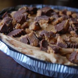 Peanut Butter Ice Cream Pie - Hold on to Your Lips recipe