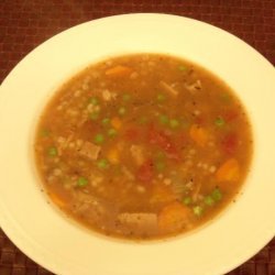 Leftover Roast - Beef Barley Soup recipe
