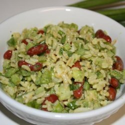 Curried Rice and Bean Salad recipe