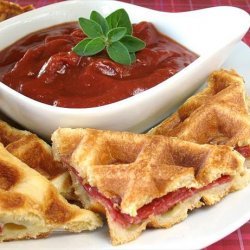 Waffled Pizza Dippers recipe