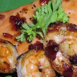 Red Lobster Maple-Glazed Salmon & Shrimp recipe