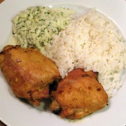 Tandoori Chicken With Yogurt Sauce recipe