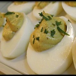 Curry Stuffed Eggs (Curried Deviled Eggs) recipe