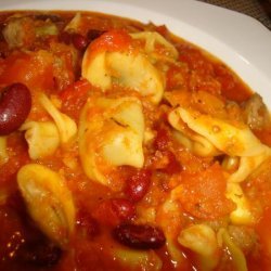 Kate's Spicy Sausage Tortellini Soup recipe