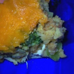 Chicken, Broccoli, and Stuffing Casserole recipe