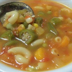Veggie Mac Soup recipe