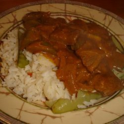 East Indian-Style Spiced Beef With Rice recipe